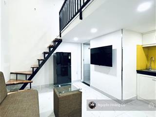 Cho thuê căn hộ quận 3 gác cao 1m7, full nội thất giá 5tr5/th