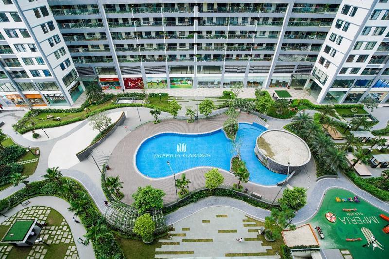 Bán sàn văn phòng/thương mại dự án imperia garden, mặt nguyễn huy tưởng  nguyễn tuân, thanh xuân