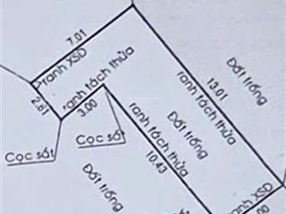 Bán lô đất lọt khe tân sơn nhì dt 4x13m nở hậu 7m có gpxd sẵn