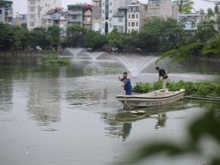 Tài chính quanh 20ty  mặt phố view hồ quận đống đa  vị trí đắc địa  ko có căn thứ 2  dt 80m 5t