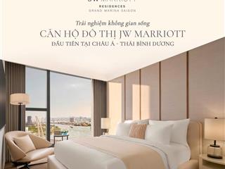 Căn hộ dự án grand marina saigon  giỏ hàng đặc biệt