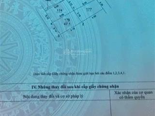 47m2 thôn phúc thọ  xã đông anh (mai lâm cũ)  tp. hà nội. mặt tiền 5.10m