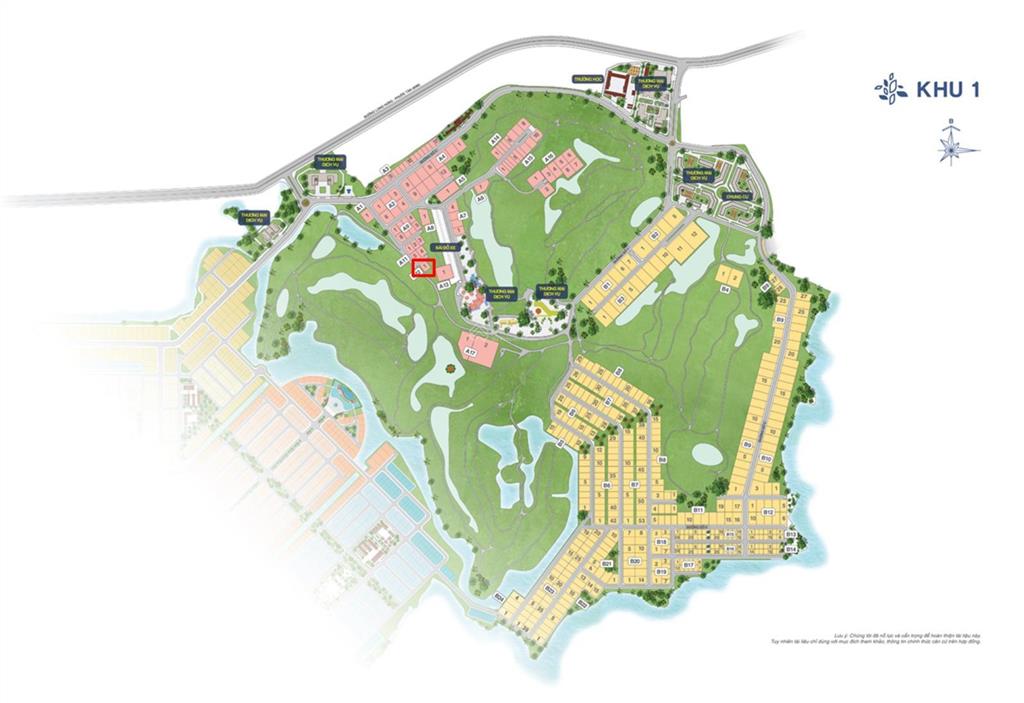 Bán biệt thự vip nhất sân golf long thành, góc view hồ sân golf giá 25 triệu/m2 sổ sẵn full thổ cư