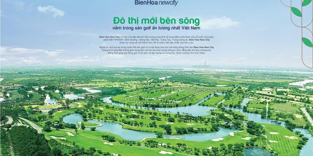 Bán biệt thự vip nhất sân golf long thành, góc view hồ sân golf giá 25 triệu/m2 sổ sẵn full thổ cư