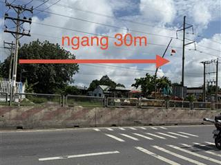 Đất mặt tiền quốc lộ full thổ cư vuông vức ngang 30 dài 60 ngay trường cao đảng sát hạch lái xe