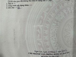 Đường 535 vinh cửa hội mà giá siêu sock. chỉ 5 tỷ xx có ngay 190m2 tìm đâu ra lô thứ 2