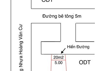 Duy nhất 1 lô nghi hoà nằm cách tỉnh lộ 535 chỉ 250m lối 2 đường hoàng văn cư rộng 12m