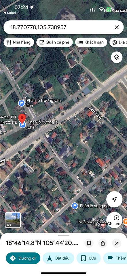 Đất đẹp bám đường lê chân. lối 2 đường ngang số 20 rộng 26.5m