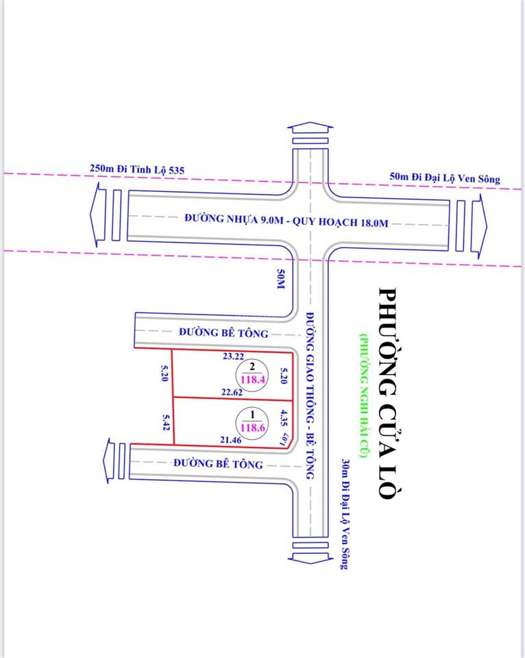Chỉ từ 1 tỷ 100tr. lối 2 đại lộ ven sông lam. cách đại lộ ven sông chỉ 20m khu dân cư đông đúc