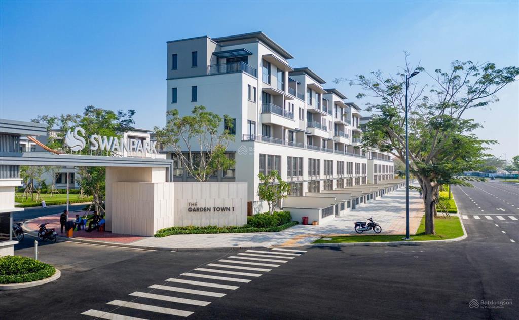 Bán gấp shophouse 4 tầng swan park 1a, trục đường 60m, trục chính của dự án, giá tốt chỉ 12 tỷ