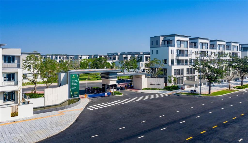 Bán gấp shophouse 4 tầng swan park 1a, trục đường 60m, trục chính của dự án, giá tốt chỉ 12 tỷ