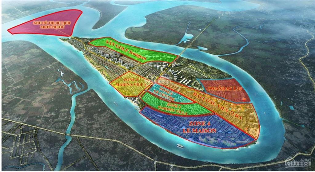 Bán biệt thự đơn lập swan bay zone 5, dt 330m, vị trí gần bến du thuyền, đường lớn 16m, giá 25 tỷ