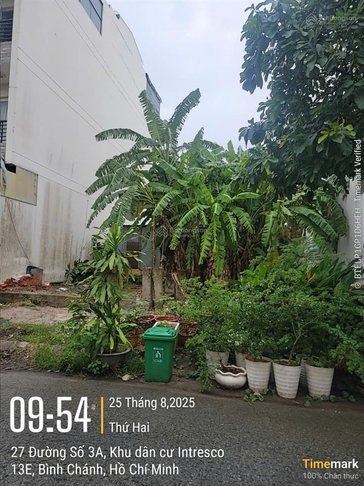 Bán đất nền dự án view đẹp tại 13e phong phú, 4,2 tỷ, 100m2, bình chánh, hcm