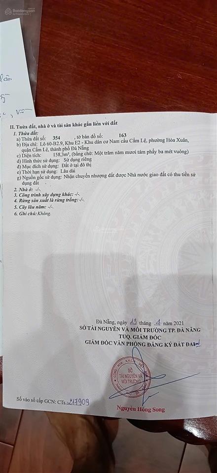 Chào bán lô 2mt văn tiến dũng(10m5) và hoàng minh giám(5m5) hoà xuân