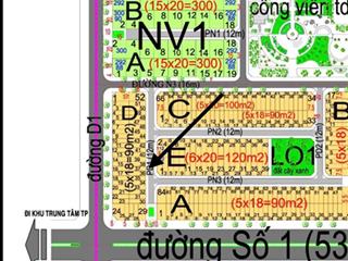Dự án hud nhơn trạch cần bán nền 90m2 đã có sổ hồng riêng khu dân cư ở đông đúc đường nhựa 12m