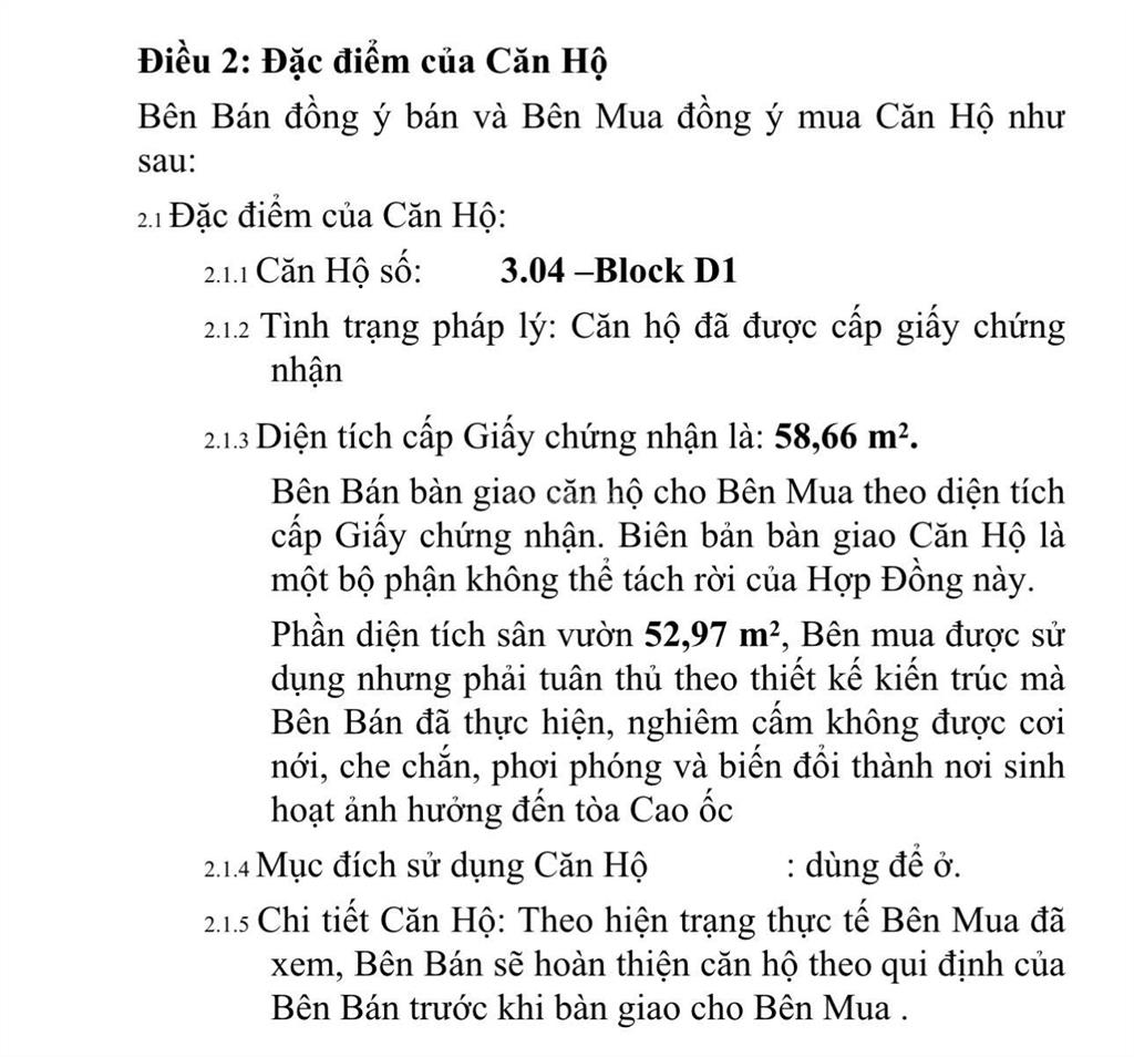 Chung cư terra flora căn góc sân vườn gồm 2 phòng ngủ đã có sổ hồng riêng giá đầu tư
