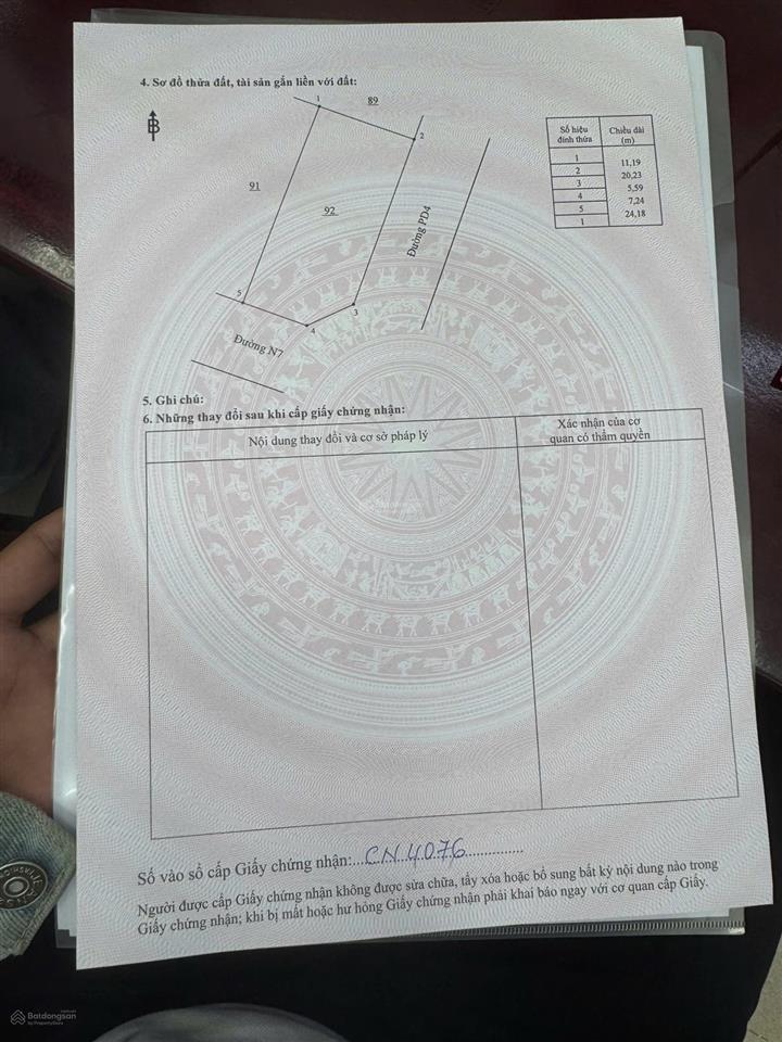 Đất nền dự án xdhn cần bán lô góc 2 mặt tiền đường 17m khu dân cư đường thông thoáng sổ hồng riêng