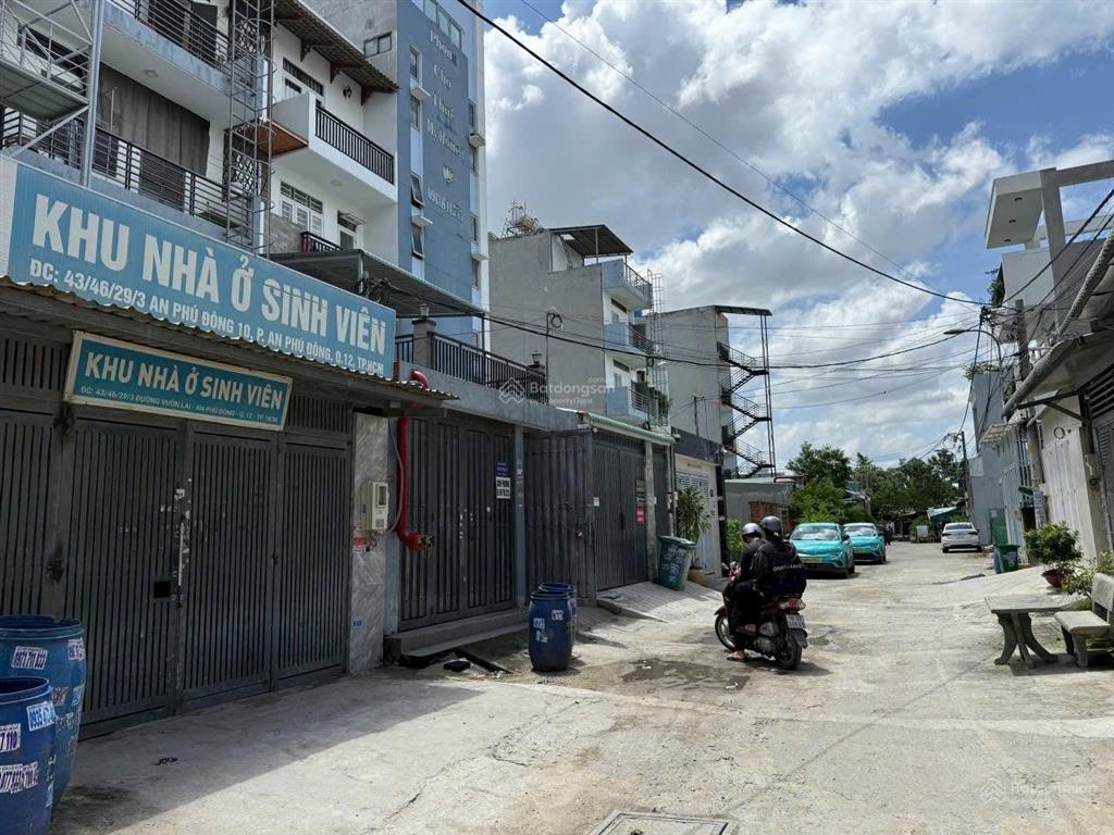 Bán đất vườn lài, an phú đông, 5,4 tỷ, ngang 5mx16m = 80m2, mặt tiền đường 7m, pháp lý đầy đủ