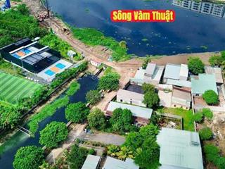 Bán đất đẹp xây biệt thự 731m2, sát bờ sông vàm thuật nguyễn thị nhuần, an phú đông, q12, hcm