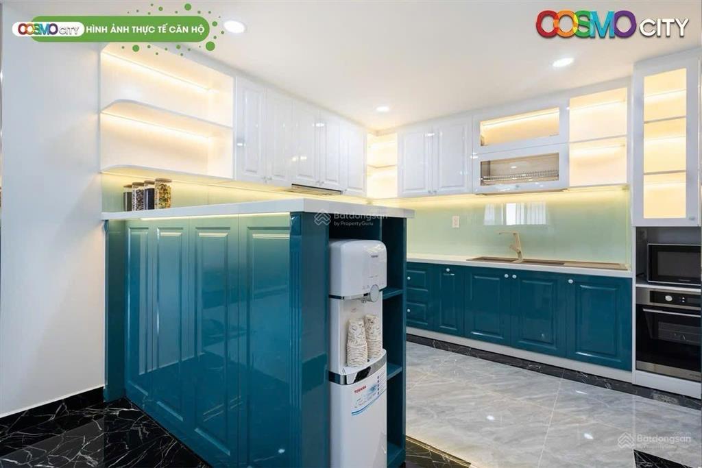 Cho thuê căn hộ cosmo city 3pn dt 122m2, nhà đẹp full nội thất giá chỉ 22tr.  0909 168 ***