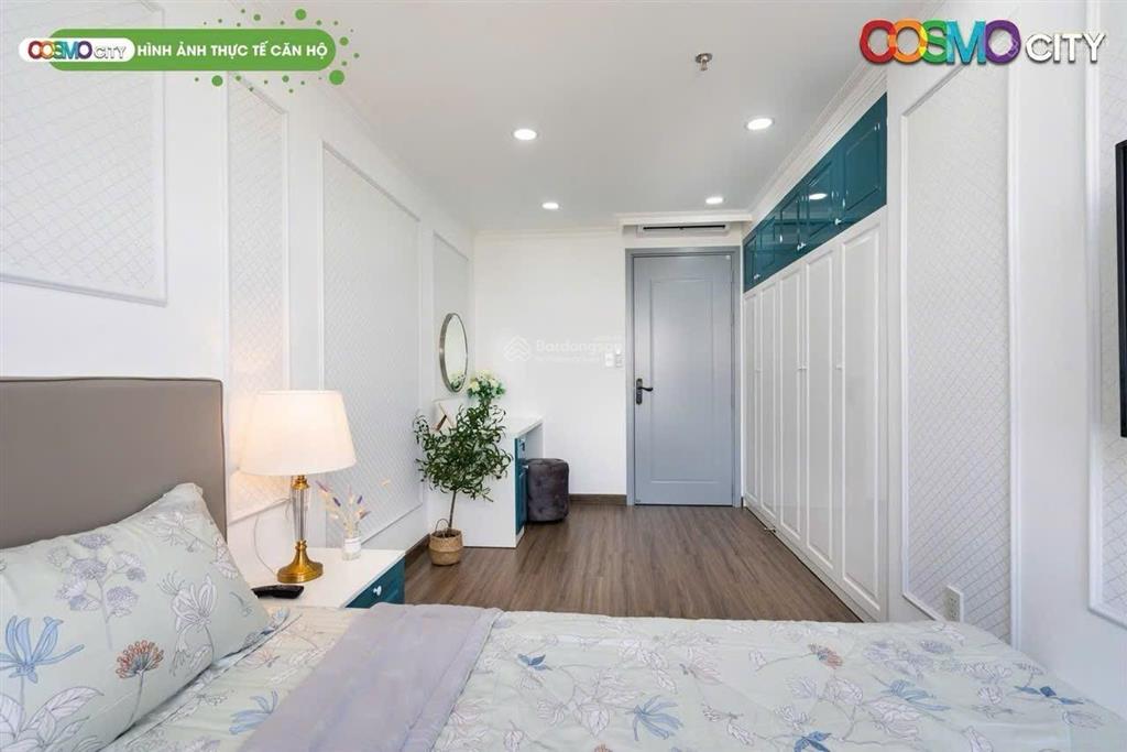 Cho thuê căn hộ cosmo city 3pn dt 122m2, nhà đẹp full nội thất giá chỉ 22tr.  0909 168 ***