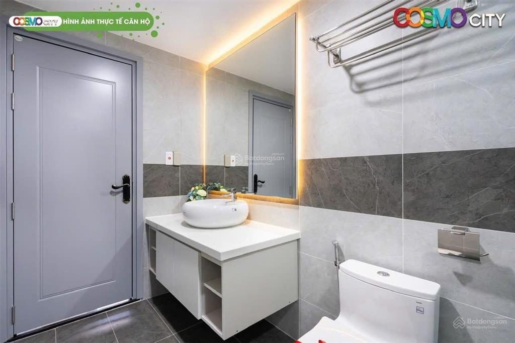 Cho thuê căn hộ cosmo city 3pn dt 122m2, nhà đẹp full nội thất giá chỉ 22tr.  0909 168 ***
