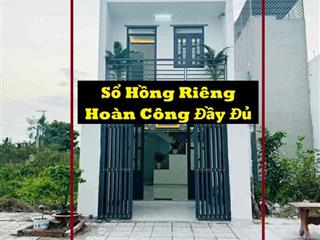 Mỹ Hạnh| Bán Nhà Sổ Hồng Riêng, 1 trệt 1 lầu, 2PN, 2WC, Nhà mới 100%