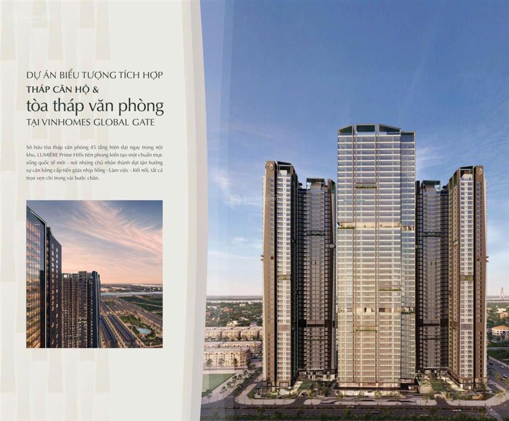 Qũy 8 căn lumiere prime hills đẹp giá tốt nhất, ck tới 19,3%, vay ls0% 36 tháng, ck booking 120tr