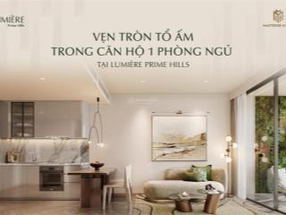 Qũy 8 căn lumiere prime hills đẹp  giá tốt nhất, ck tới 19,3%, vay ls0% 36 tháng, ck booking 120tr