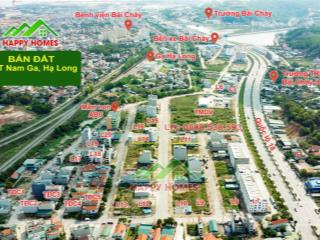 Bán ô khu đô thị nam ga, hạ long  gần bến xe, bệnh viện bãi cháy