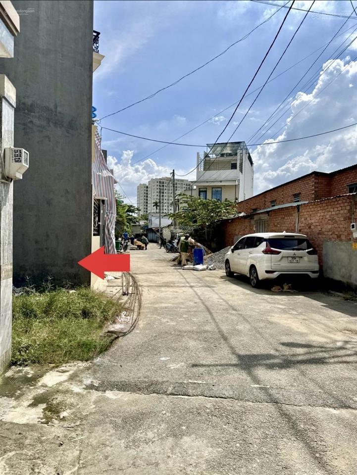 Lô đất full thổ cư gần cầu vượt gò dưa 63m2 (ngang 4.7m2 nở hậu) xây dựng hoàn công ngay 0939 415 ***