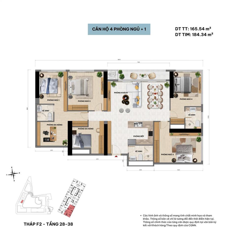 Bán căn góc 5pn đẳng cấp nhất sun feliza cầu giấy, hướng đông nam, tầng cao, 166m2  36.1 tỷ