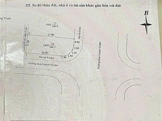 Bán lô đất góc bùi tá hán  nguyễn đức trung  tam kỳ