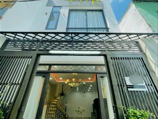 Bán nhà phan văn trị  đối diện cityland  4 tầng xây mới