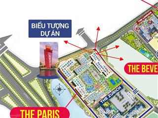 Bán căn góc 2 phòng ngủ, giá rẻ như căn thường the paris, vinhomes ocean park.