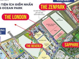 Bán căn hộ góc 2 phòng ngủ rẻ nhất vinhomes ocean park  the paris.