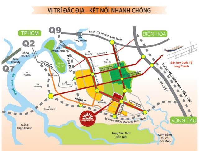 Nhận ký gửi  mua nhanh  bán nhanh đất nền khu đô thị sunflower city nhơn trạch đồng nai