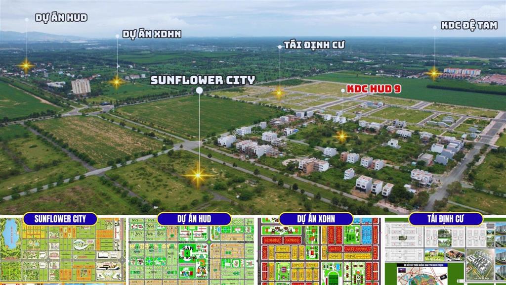 Nhận ký gửi  mua nhanh  bán nhanh đất nền khu đô thị sunflower city nhơn trạch đồng nai
