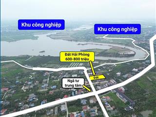 Đất nền f0 ngay cửa ngõ kcn tràng duệ 3  cơ hội sinh lời đón sóng kcn cực hot