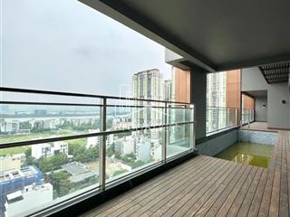 Cho thuê căn hộ 4 phòng ngủ define cao cấp, nội thất cơ bản, có hồ bơi và thang máy riêng