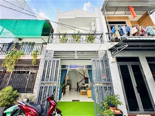 Nhà gần hãng bia tiger qua gò vấp 5 phút, nhà mới sạch đẹp, full nội thất, đường xe hơi đến nhà