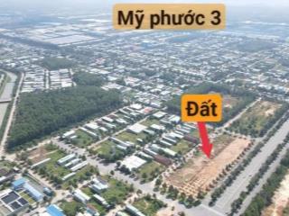 Bán đất mặt tiền đường vành đai 4  khu đô thị công nghiệp mỹ phước 3  bến cát bình dương
