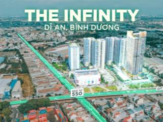 Chuyển nhượng căn hộ the infinity dĩ an 2pn, 75m², sát vincom, giá 2,96 tỷ