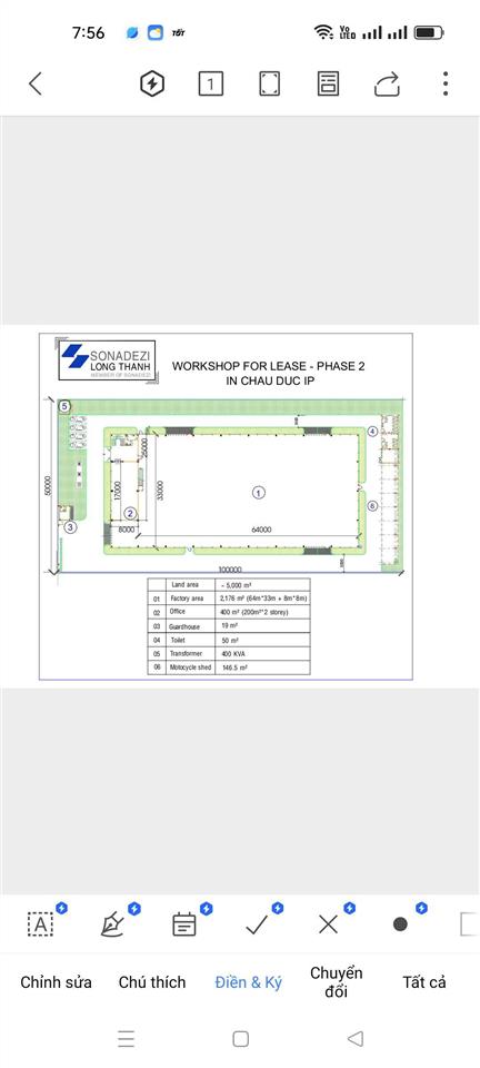 Cho thuê xưởng trong khu công nghiệp bà rịa, tphcm
