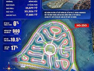 Bán biệt thự song lập hoàng gia hg250, gần 200m, vị trí đẹp, giá cực tốt, chỉ 17.8 tỷ