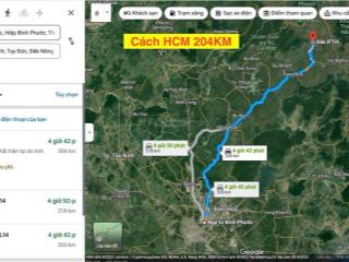 360 triệu/lô góc 2 mt 92 mét và 9,5m đường nhựa, dt 1168m2 (trên sổ 1400m2) có vườn macca0938 609 ***