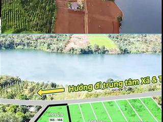 Lô góc 2 mt thổ cư, nở hậu, view hồ tự nhiên cực đẹp và mát 850tr/1094,8m2 (120m2 tc) 0938 609 ***