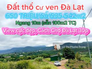 650 triệu/542m2 ngang 10m có sẵn 100m2 thổ cư 0938 609 *** zalo ms.trọng