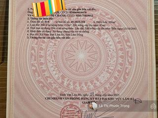 Lô đất bằng đẹp 660tr/200m2(116m2 thổ cư) trung tâm thị trấn nam ban 0938 609 ***, gần chợ, gần nhựa