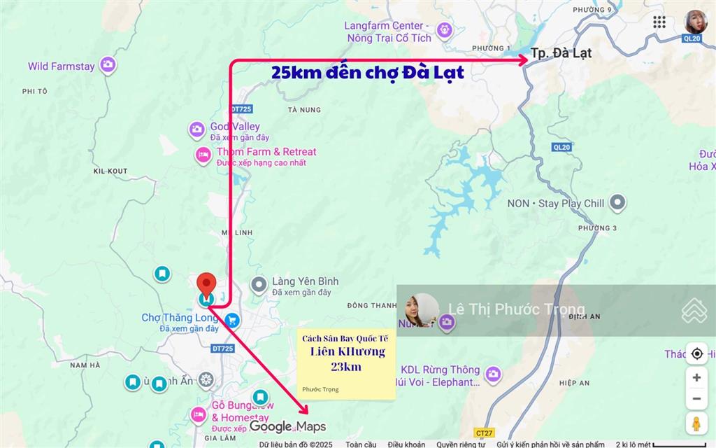 Đất đẹp thị trấn nam ban gần chợ, 679 triệu/200m2 có 116m2 thổ cư, cách đt 725 1,5km, 0938 609 ***